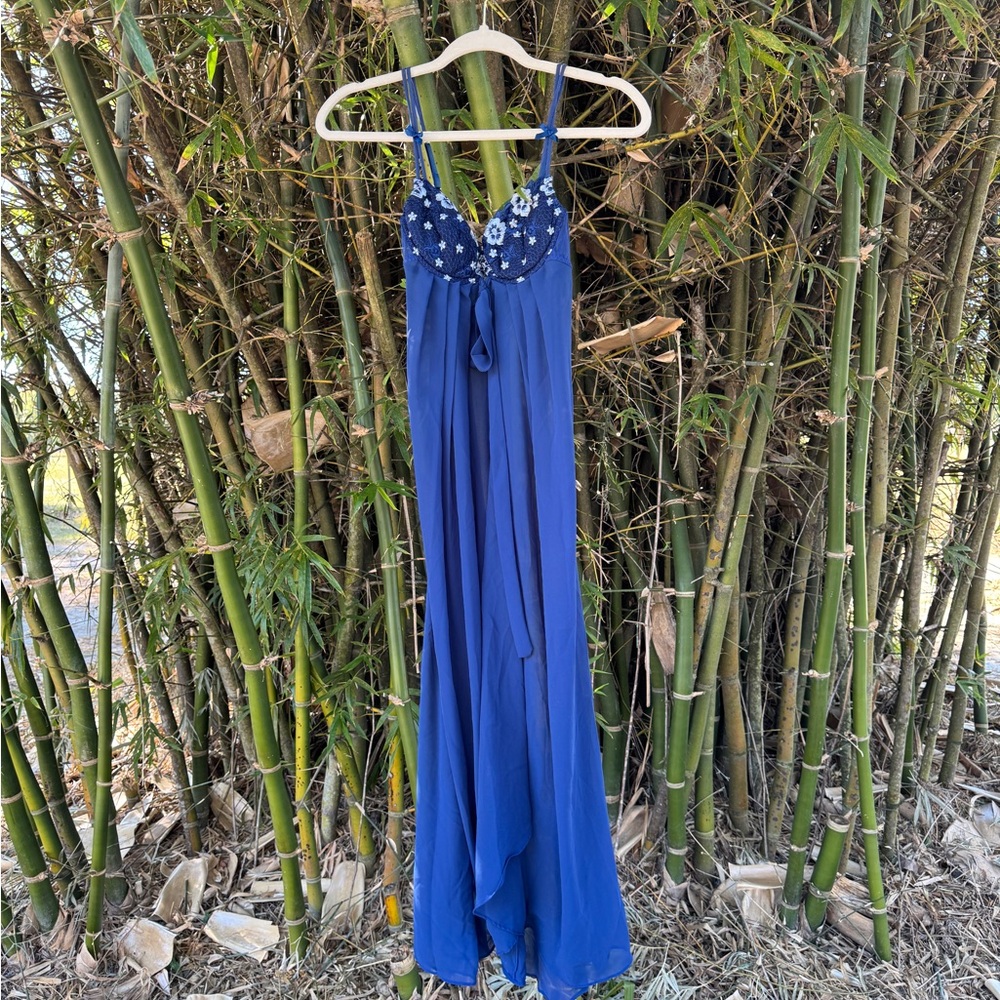 Victoria’s Secret Navy Sheer Mesh Babydoll - image 7